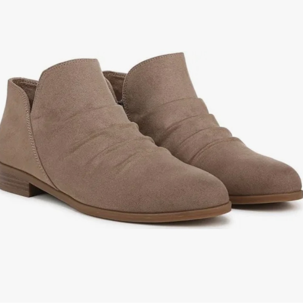 Dr. Scholl’s Rae Ankle Booties – Taupe – Women’s
